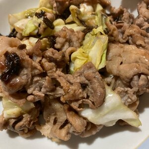 【栄養士おすすめ】豚肉とキャベツの塩昆布炒め